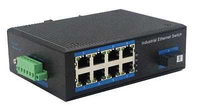 Η σειρά OPK-4500-1GX8GT 8 θύρων 10/100/1000BASE-TX+1000Base-FX Industrial Ethernet Switch