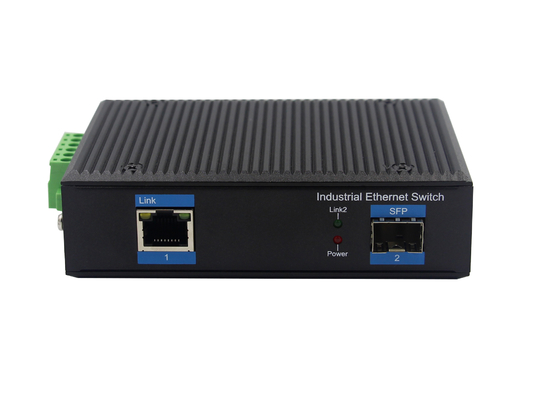 OPK-4500-1GX1GT Din-rail Unmanaged Industrial Ethernet Switch (POE προαιρετικό) 1 θύρα