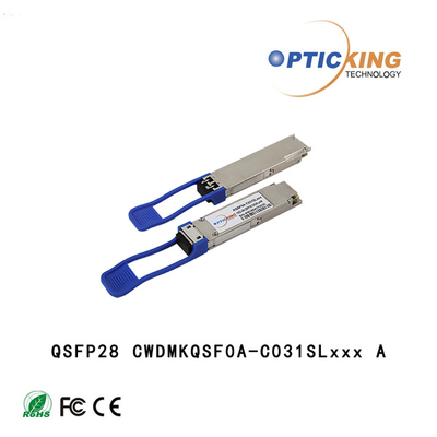 1311nm 1331nm 100G QSFP28 CWDM4 10km οπτική ενότητα ινών